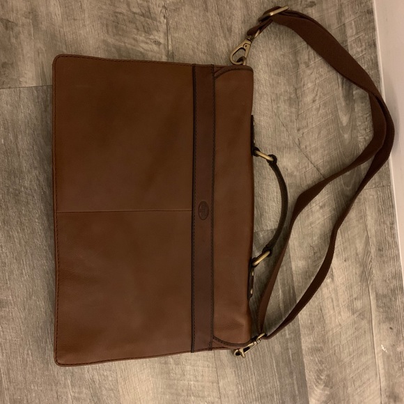 Fossil leather briefcase - Picture 3 of 5